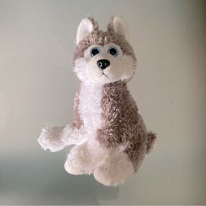 Ty Vintage Husky Plush Dog